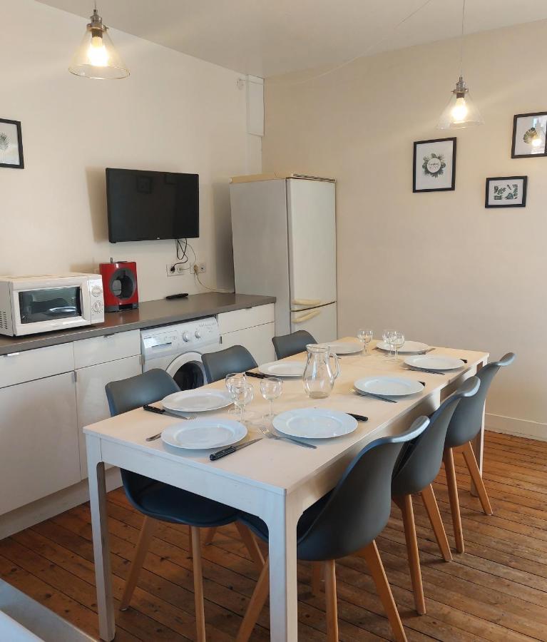 Les Belles Terrasses Dieppe ,3 Appartements , Le Vegetal De 1 A 8 Personnes , Le Tropical De 1 A 6 Personnes , Le Floral Avec Terrasse De 1 A 3 Personnes , Quartier Calme Au Stationnement Gratuit A Cote De L'Avenue Verte Exteriér fotografie