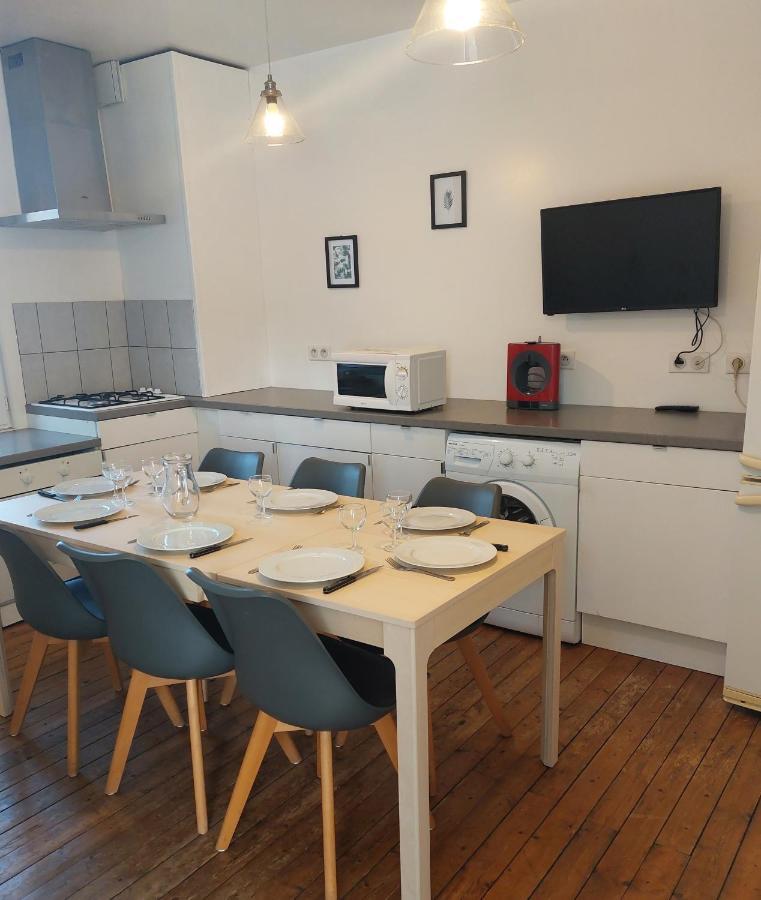 Les Belles Terrasses Dieppe ,3 Appartements , Le Vegetal De 1 A 8 Personnes , Le Tropical De 1 A 6 Personnes , Le Floral Avec Terrasse De 1 A 3 Personnes , Quartier Calme Au Stationnement Gratuit A Cote De L'Avenue Verte Exteriér fotografie