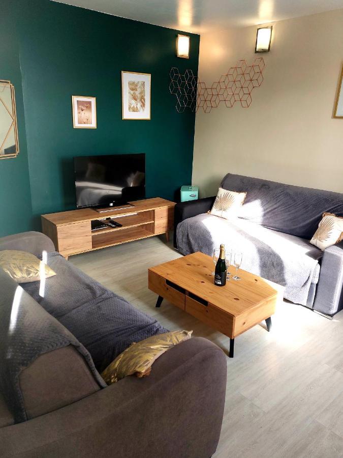 Les Belles Terrasses Dieppe ,3 Appartements , Le Vegetal De 1 A 8 Personnes , Le Tropical De 1 A 6 Personnes , Le Floral Avec Terrasse De 1 A 3 Personnes , Quartier Calme Au Stationnement Gratuit A Cote De L'Avenue Verte Exteriér fotografie