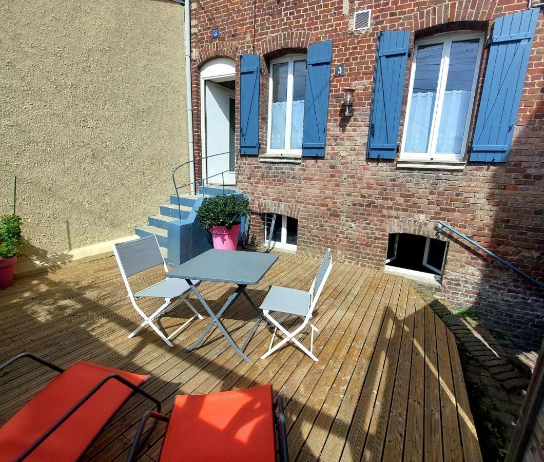 Les Belles Terrasses Dieppe ,3 Appartements , Le Vegetal De 1 A 8 Personnes , Le Tropical De 1 A 6 Personnes , Le Floral Avec Terrasse De 1 A 3 Personnes , Quartier Calme Au Stationnement Gratuit A Cote De L'Avenue Verte Exteriér fotografie