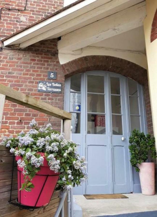 Les Belles Terrasses Dieppe ,3 Appartements , Le Vegetal De 1 A 8 Personnes , Le Tropical De 1 A 6 Personnes , Le Floral Avec Terrasse De 1 A 3 Personnes , Quartier Calme Au Stationnement Gratuit A Cote De L'Avenue Verte Exteriér fotografie